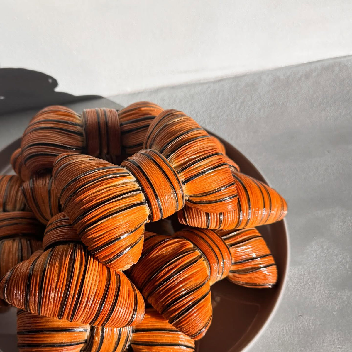 Morning pastry selection — editorial composition