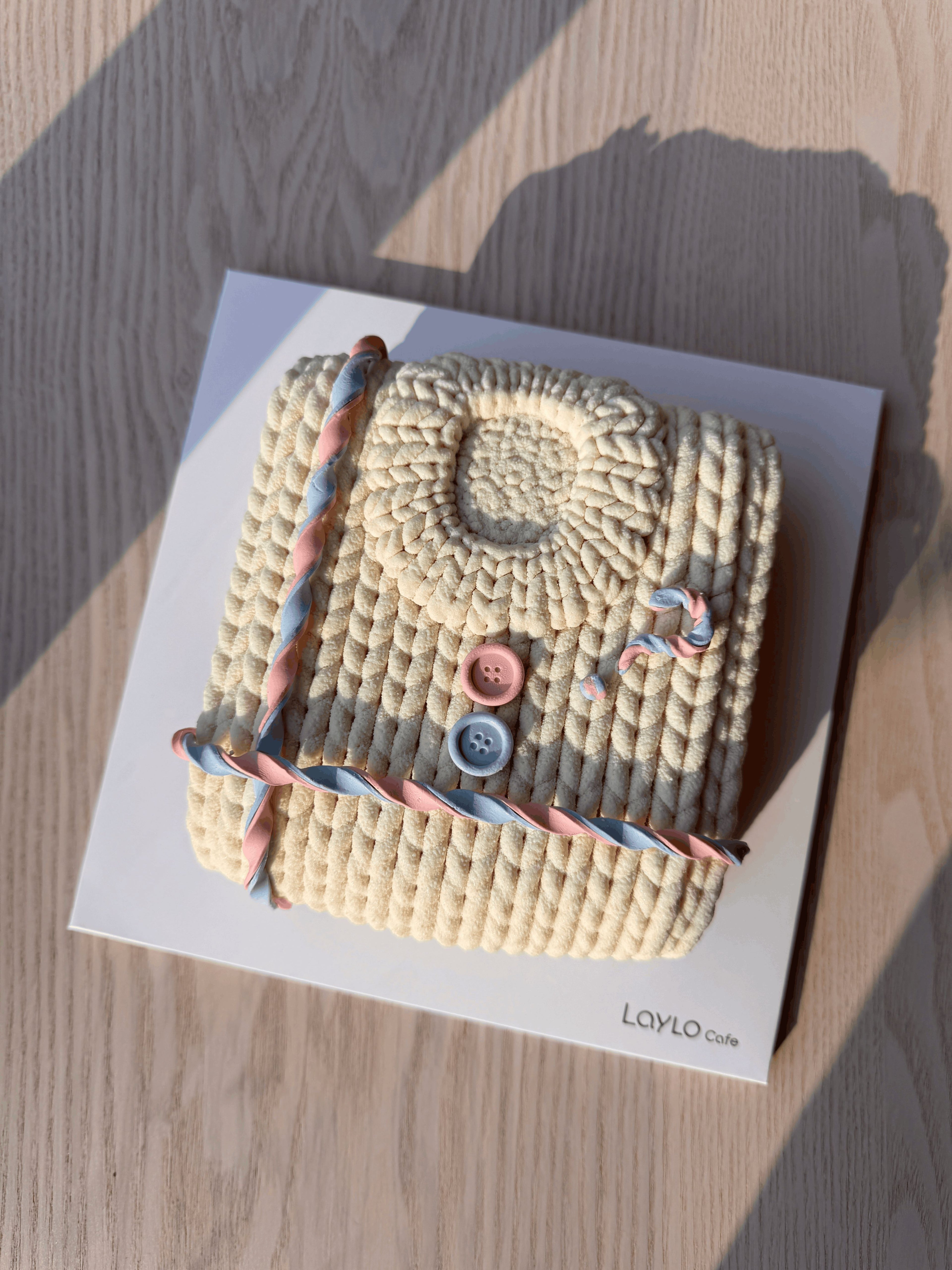 Gender Reveal Mousse Cake
